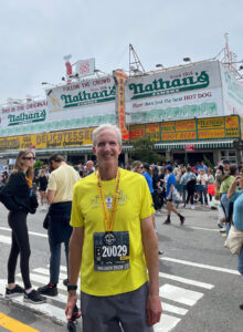 Mark at the 2024 Brooklyn Half Marathon